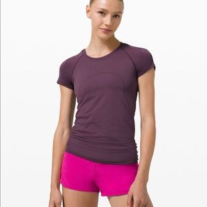 Swiftly Tech Short Sleeve 2.0 Grape Thistle sz 8